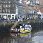 Pleasure craft awaiting in Whitby